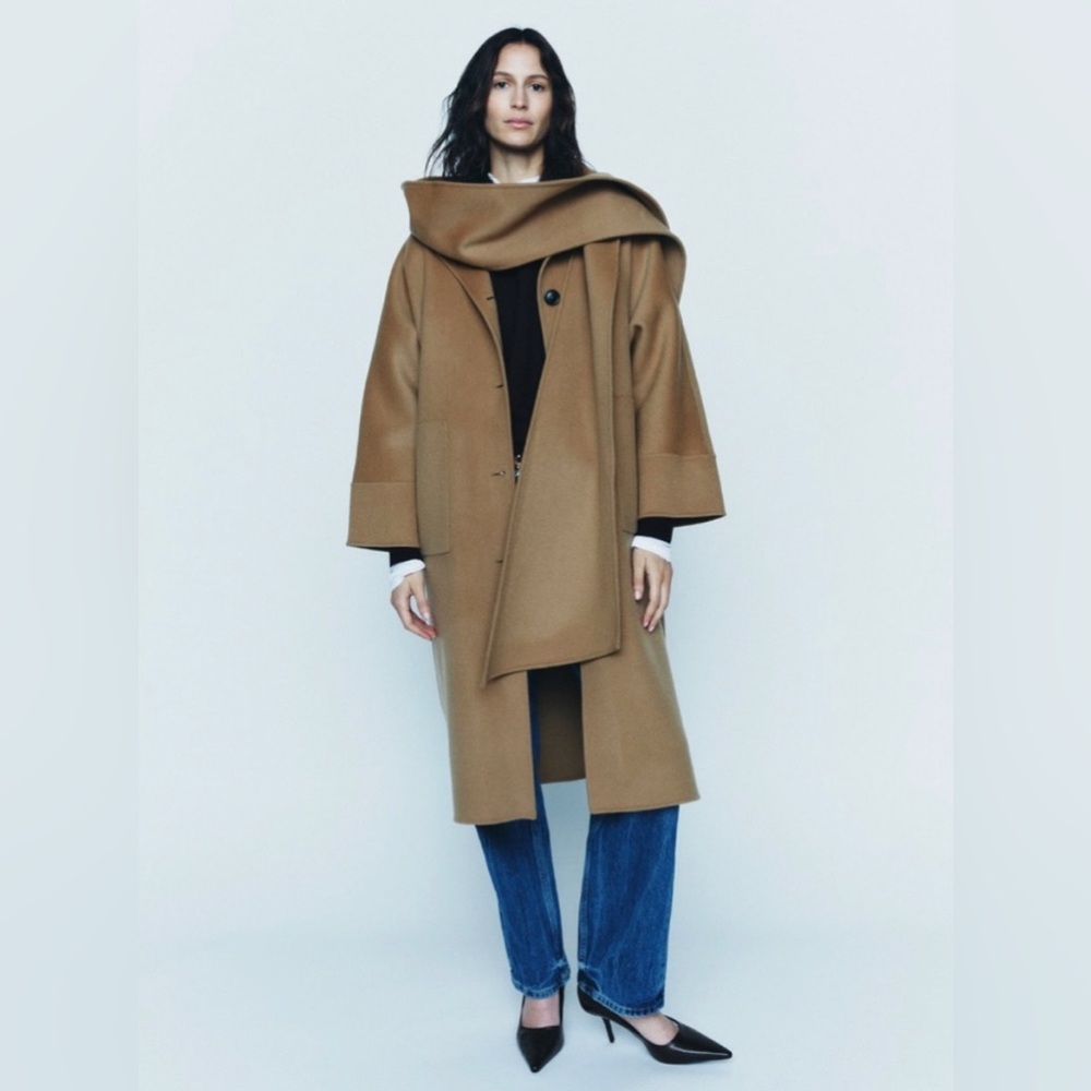 Zara wool coat size M/L